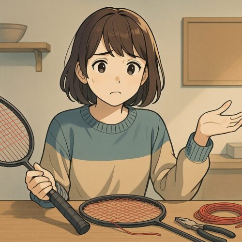🔧バドミントンのガット張り替えは自分でできる？