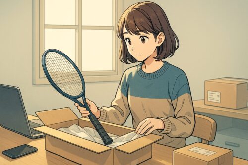 🚚オンライン（宅配／郵送型）でガットを張り替える方法も！