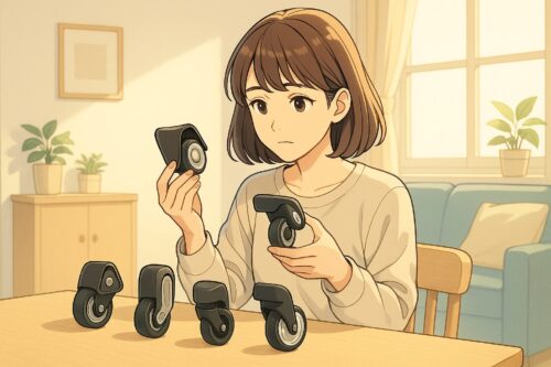 スーツケースのキャスター 「種類とメーカーによる違い」
